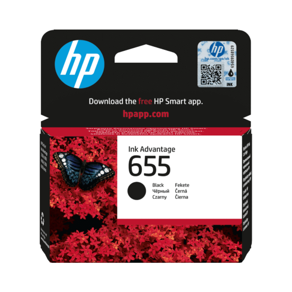 HP 655 Black Original Ink Cartridge