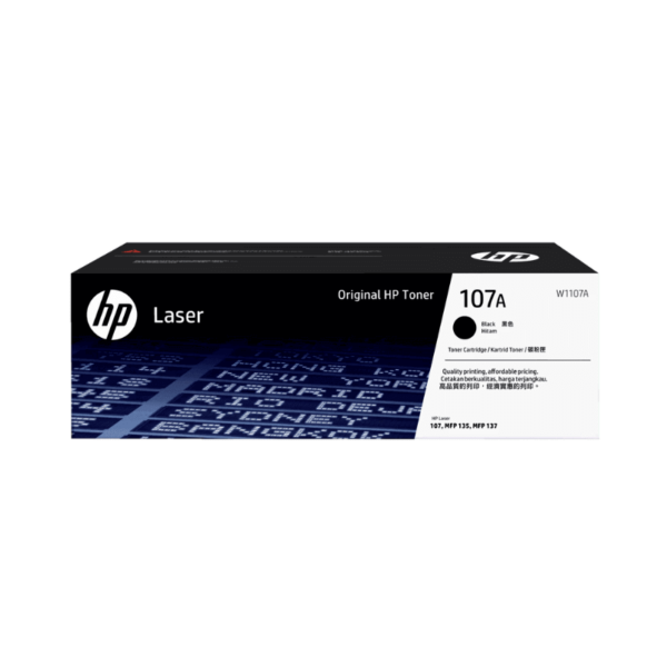 HP 107A Black Original Laserjet Toner Cartridge