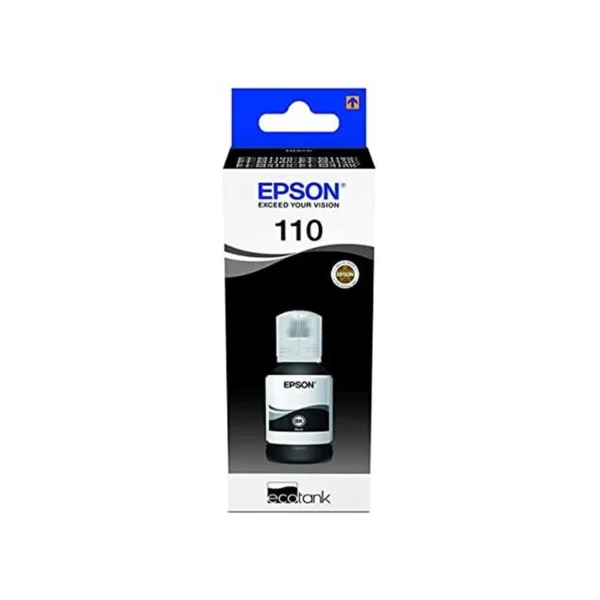 Epson 110 Ecotank Black Ink Bottle 120ML