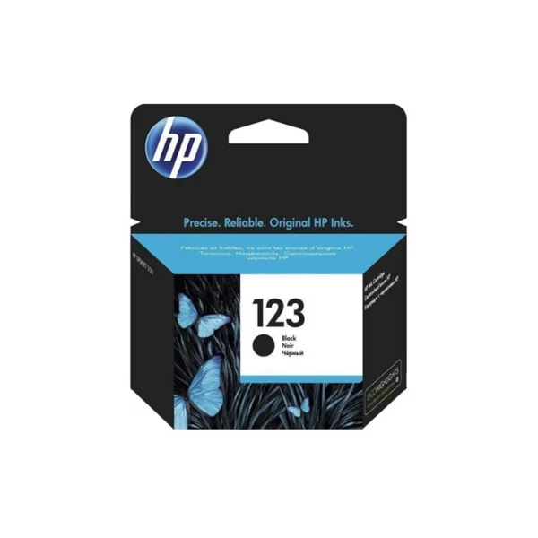 HP 123 Black Original Ink Cartridge (F6V17AE)