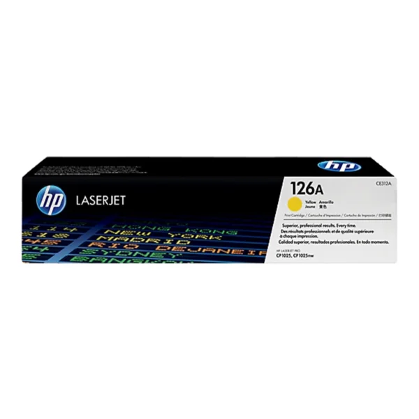 HP 126A Yellow Toner Original Laserjet (CE312A)