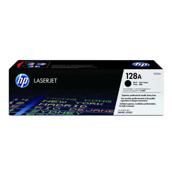 HP 128A Black Toner Original Laserjet (CE320A)