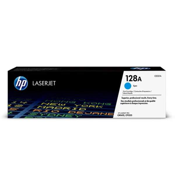 HP 128A Cyan Toner Original Laserjet (CE321A)