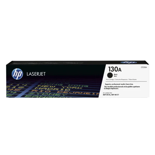 HP 130A Black Original Toner Laserjet Catridge (CF350A)