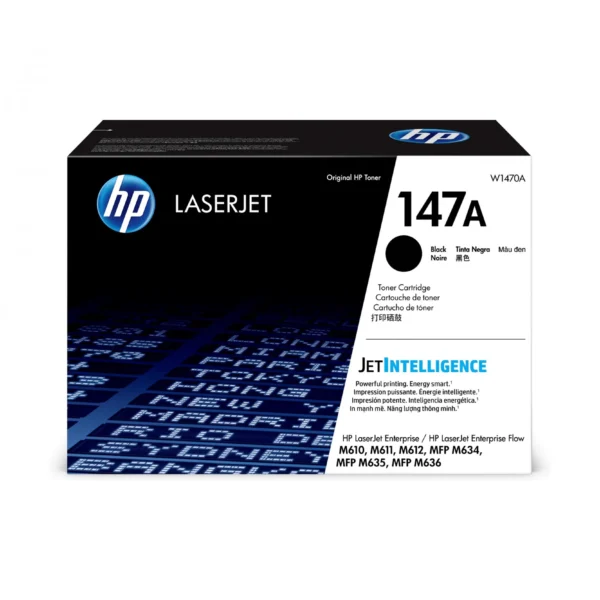HP 147A Black Toner Laserjet Cartridge (W1470A)
