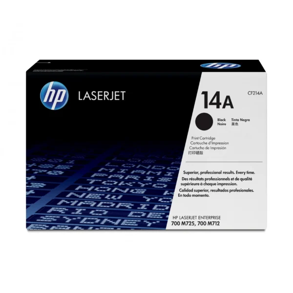 HP 14A Black Toner Laserjet Cartridge (CF214A)