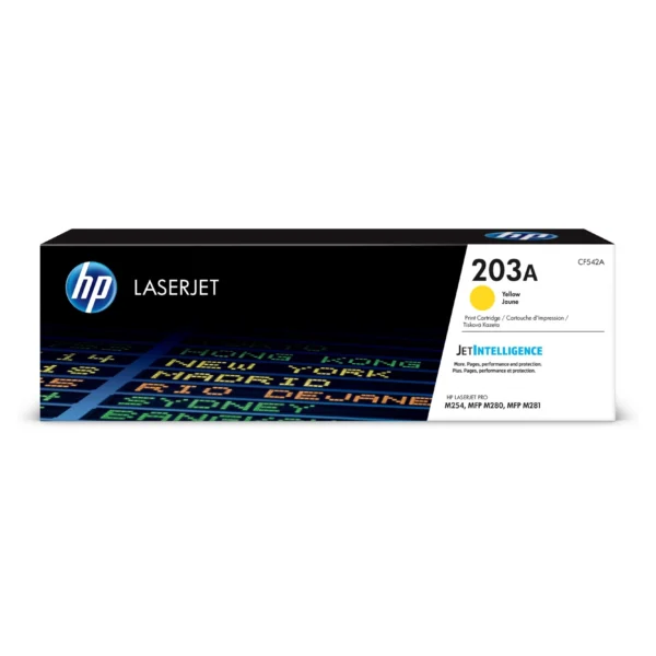 HP 203A Yellow Toner Laserjet (CF542A)