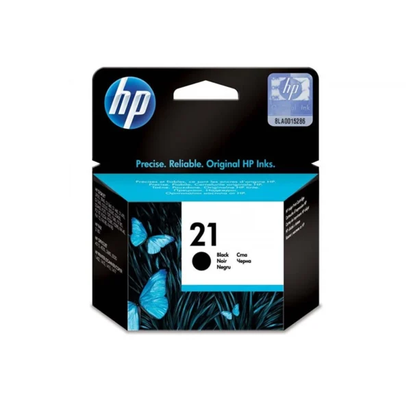 HP 21 Black Original Black Ink Cartridge (C9351AA)