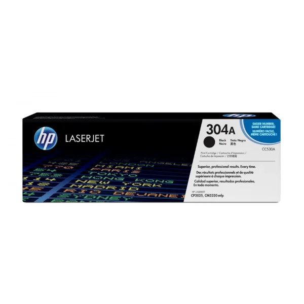 HP 304A Black Toner Original Laserjet (CC530A)