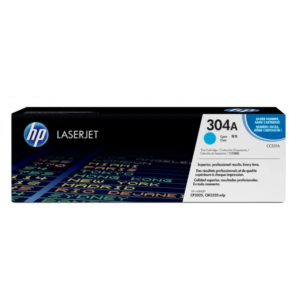 HP 304A Cyan Toner Original Laserjet (CC531A)