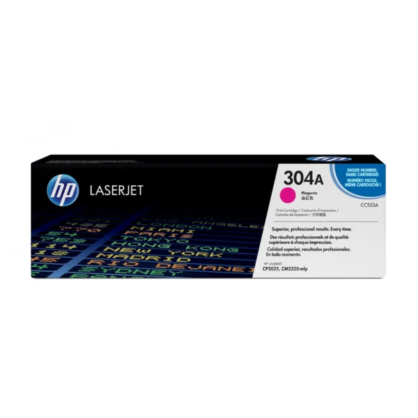 HP 304A Magneta Toner Original Laserjet (CC533A)