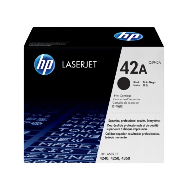 HP 42A Black Toner Original Laserjet (Q5942)