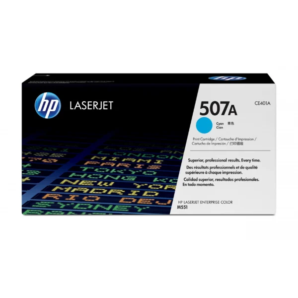 HP 507A Cyan Toner Original Laserjet (CE401A)