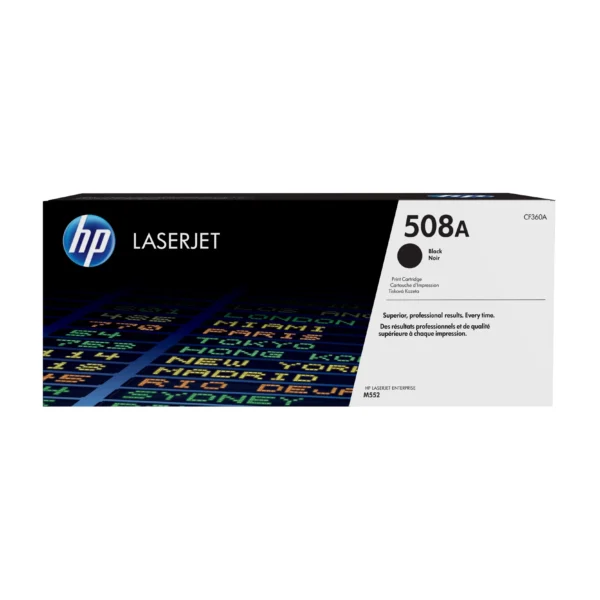 HP 508A Black Toner Laserjet Cartridge (CF360A)