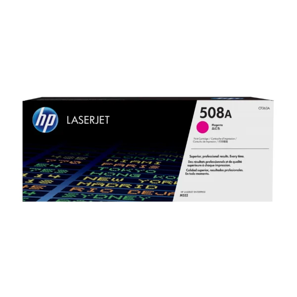 HP 508A Magneta Toner Laserjet Cartridge (CF363A)
