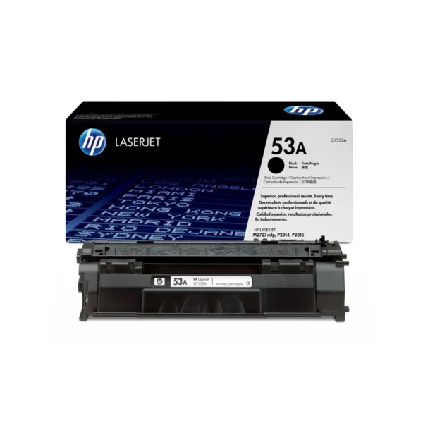 HP 53A Black Toner Laserjet Cartridge (Q7553A)