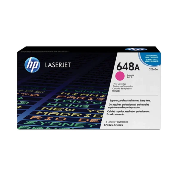 HP 648A Magneta Toner Laserjet Original (CE263A)