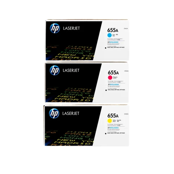 HP 655A Cym Toner Cartridge Each