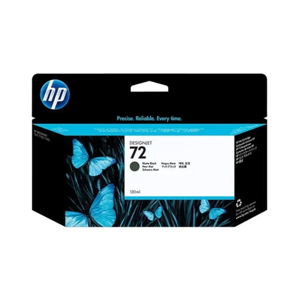 HP 72 130-ML Black Matte Designjet Ink Each