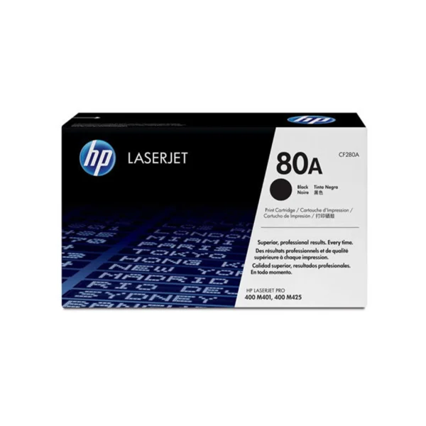 HP 80A Black Toner Laserjet (CE280A)
