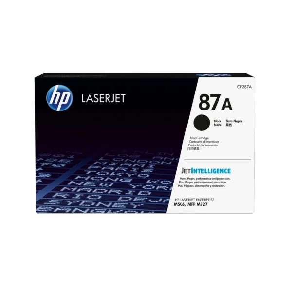 HP 87A Black Toner Original Laserjet (CF287A)