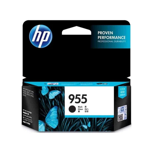 HP 955 Black Ink Cartridge (L0S60AA)
