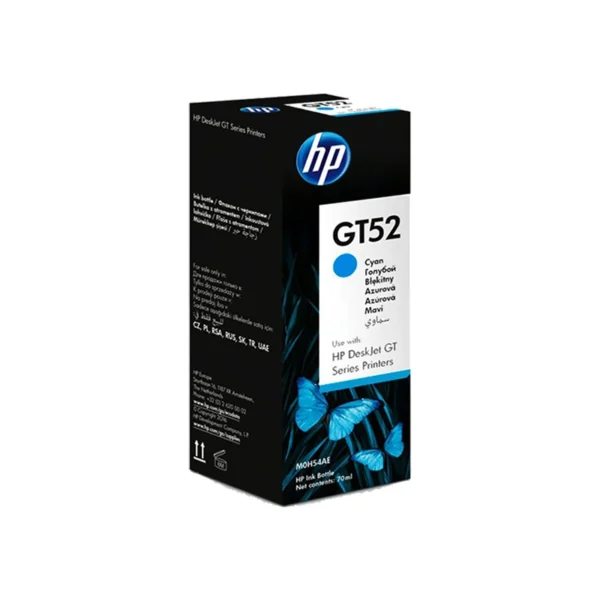 HP GT52 Cyan Ink Bottle (MOH54AE)