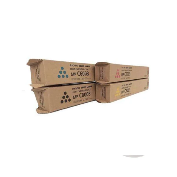 Ricoh Aficio Mp C6003 Toner Cartridges Each
