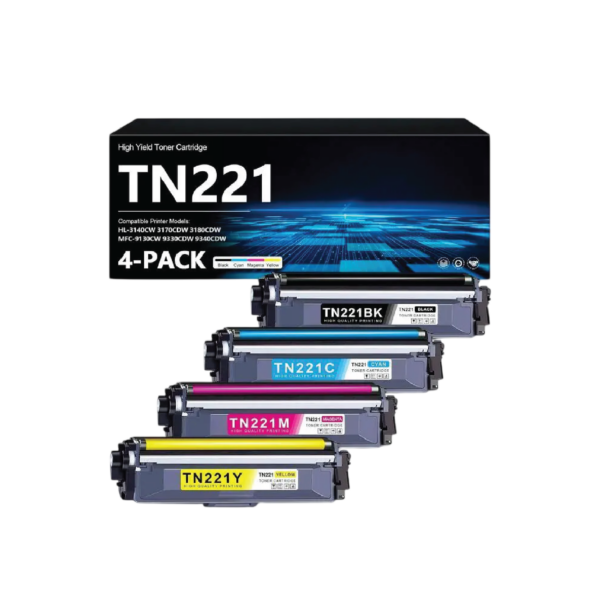 TN-221 Compatible Toners Each
