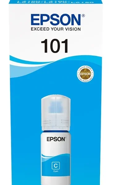 Epson 101 Ecotank Cyan Tank Ink Bottle 70ML